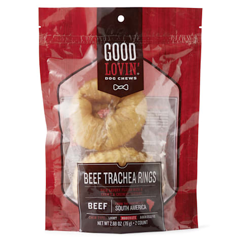 Good Lovin' Trachea Rings Dog Chew
