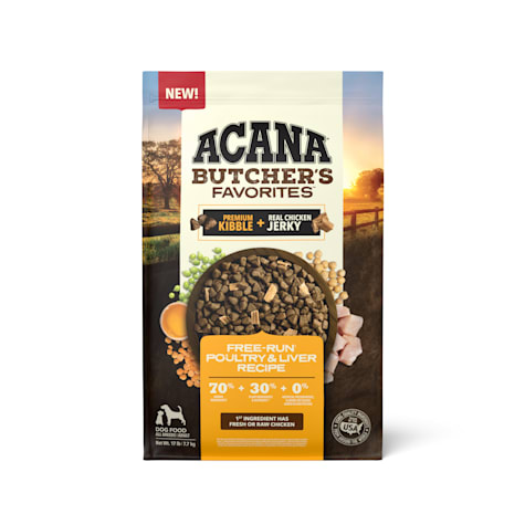 ACANA Butcher's Favorites Free-Run Poultry & Liver Dry Dog Food
