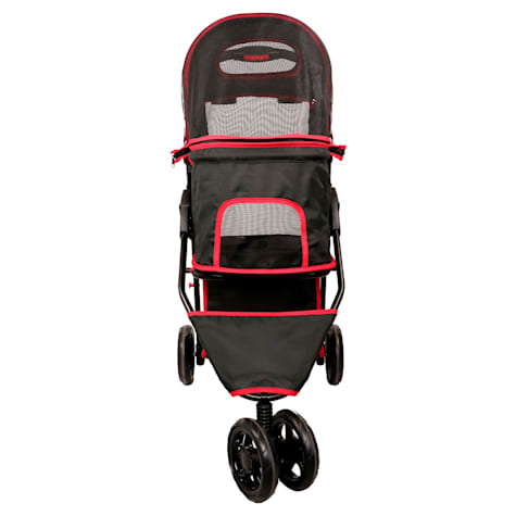 AmorosO Pet Black Dog Jogging Stroller