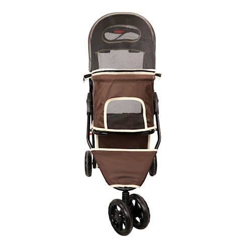 AmorosO Pet Coffee Dog Jogging Stroller
