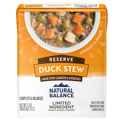 Natural Balance Limited Ingredient Reserve Duck Stew Dog Food