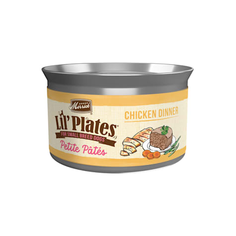 Merrick Lil' Plates Grain Free Chicken Dinner Petite Pates Adult Wet Food for Small Breed Dogs