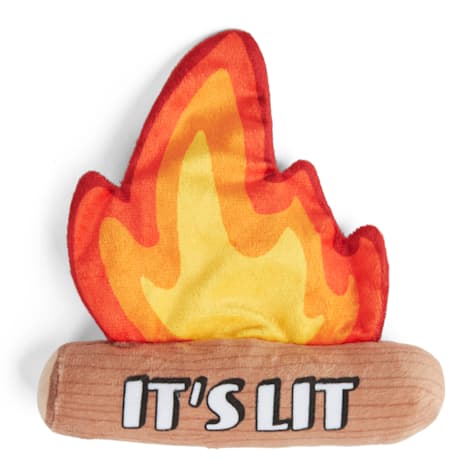 Petco Fire Log Dog Toy