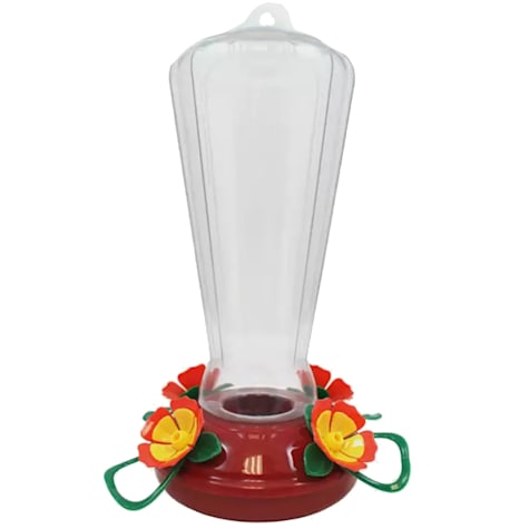 More Birds Hollyhock Hummingbird Feeder