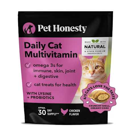 Pet Honesty Multivitamin Dual Texture Supplements for Cats