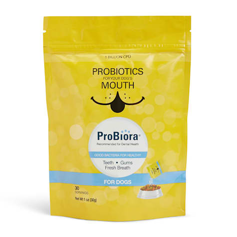 ProBiora Good Bacteria for Healthy Teeth, Gums & Fresh Breath Probiotics for your Dog's Mouth 30 Individual Packets