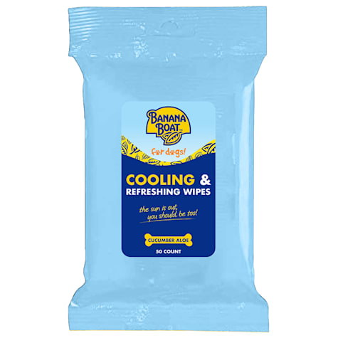 BANANA BOAT Cooling Sun Wipes for Dogs