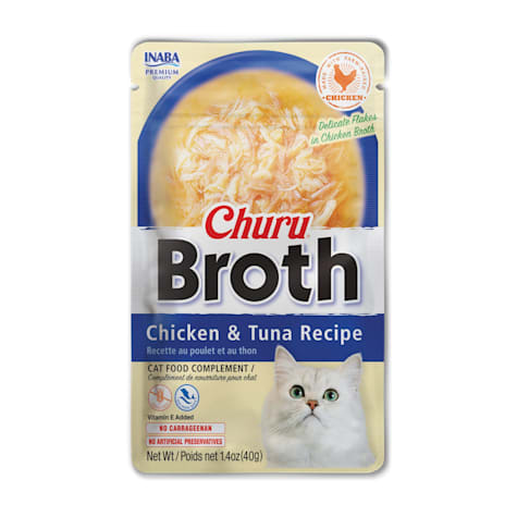 Inaba Churu Broth Chicken & Tuna Recipe Cat Treats