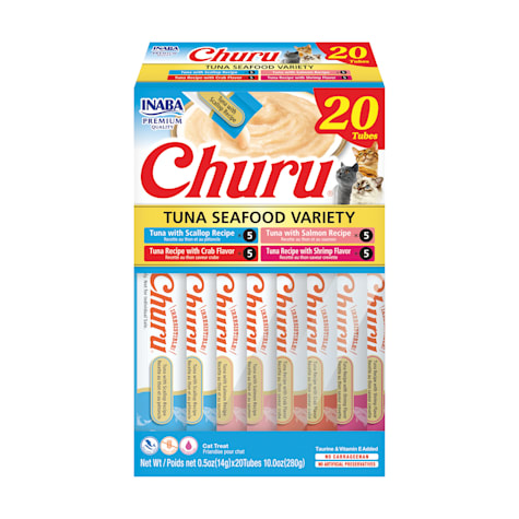 Inaba Churu Variety Box Seafood Cat Treats