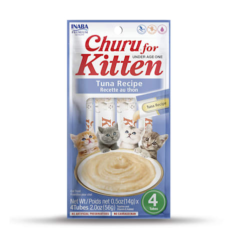 Inaba Churu Kitten Purees Tuna Recipe Cat Treats