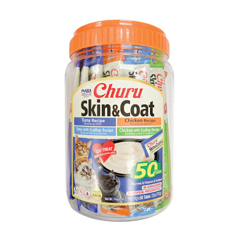 Inaba Churu Skin & Coat Cat Treats