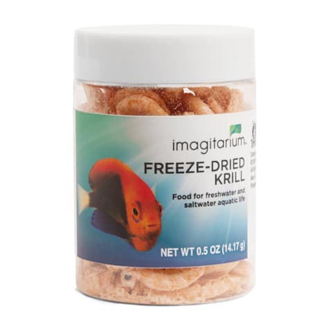 Imagitarium Freeze-Dried Krill Food for Freswater and Salt Water Aquatic Life