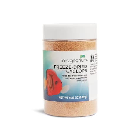 Imagitarium Freeze-Dried Cyclops Food for Freswater and Salt Water Aquatic Life and Corals