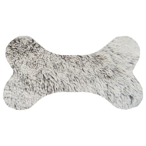 Bessie and Barnie Deluxe Extra Plush Faux Fur Frosted Snow Pillow Luxury Bone Dog Toy