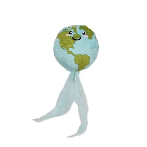 Grrreen Earth Kicker Plush Cat Toy