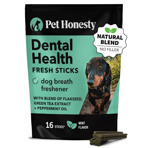 Pet Honesty Dental Health Mint Flavor Sticks for Dogs