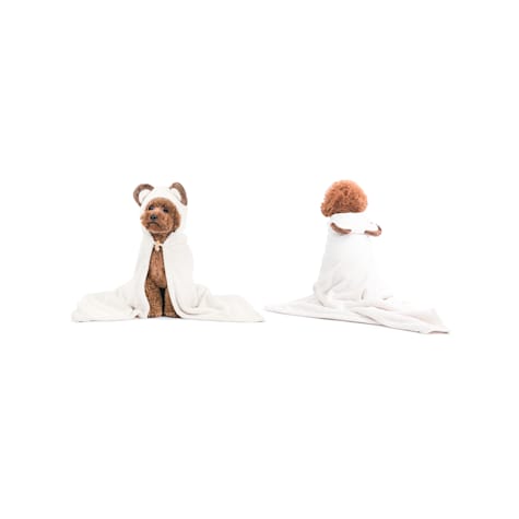 Pets So Good Animal Hood Bear Dog Towel