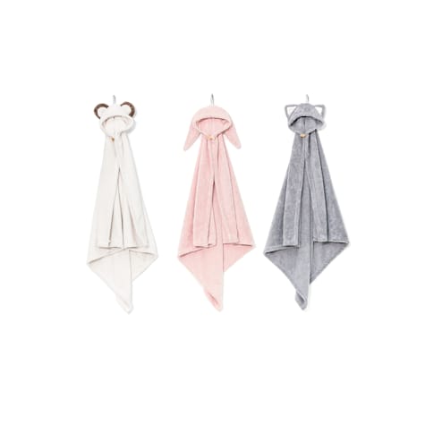 Pets So Good Animal Hood Rabbit Dog Towel