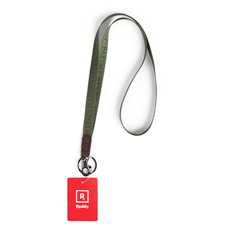 Reddy Olive Dog Lanyard