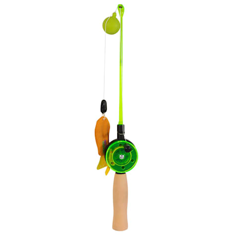 Mad Cat Light Up Fishing Pole Wand Cat Toy