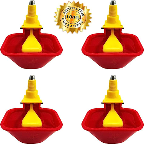 Backyard Barnyard Vertical No-Peck Poultry Drinker