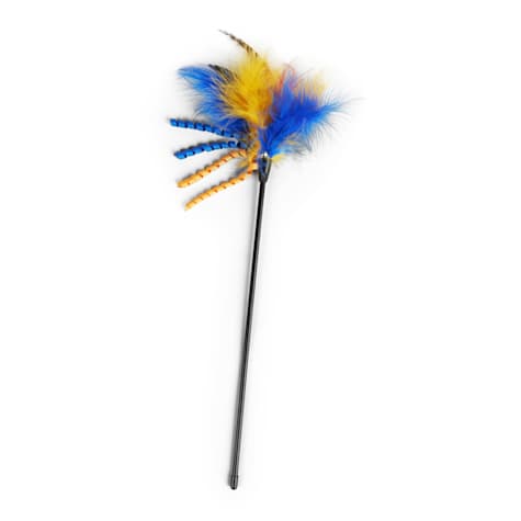 Leaps & Bounds Purple Wand Cat Teaser Toy