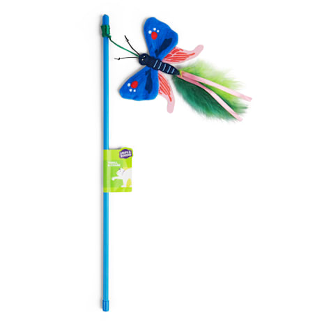 Leaps & Bounds Butterfly Cat Teaser Toy