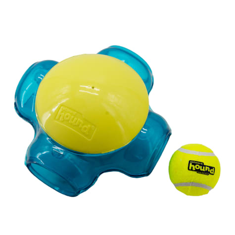 Outward Hound Tennis Maze Craze Interactive Squeaky Dog Toy