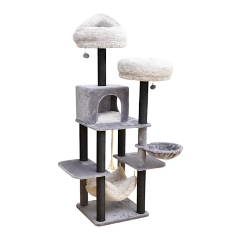 PetPals Group Catry Bradbury 7-Level Multifunctional Cat Tree Condo