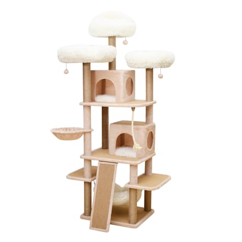 PetPals Group Catry Castle XL Interactive Tree with Condos
