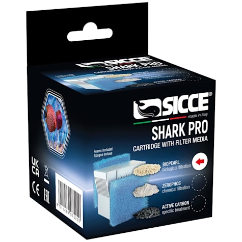 Sicce Shark Pro Hyperbio Pearl Cartridge with Sponge 20ppi