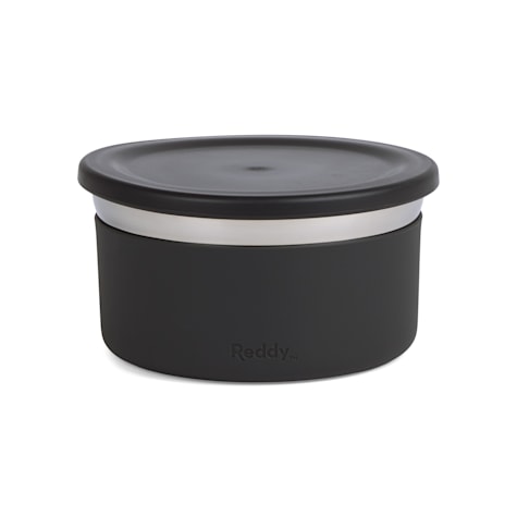 Reddy Black On-the-Go Dog Bowl Set