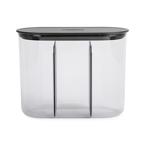 Reddy Black Divided Dog Treat Jar