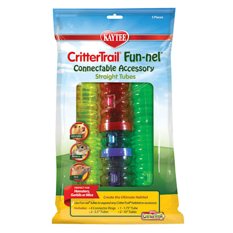 Kaytee CritterTrail Fun-nel Value Pack Straight Tubes