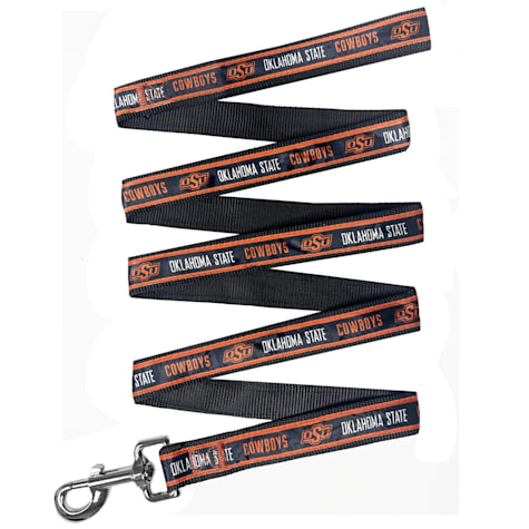 Pets First Oklahoma State Satin Dog Leash