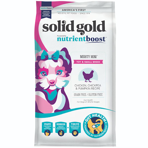 Solid Gold Nutrientboost Mighty Mini Chicken Grain & Gluten Free Dry Dog Food