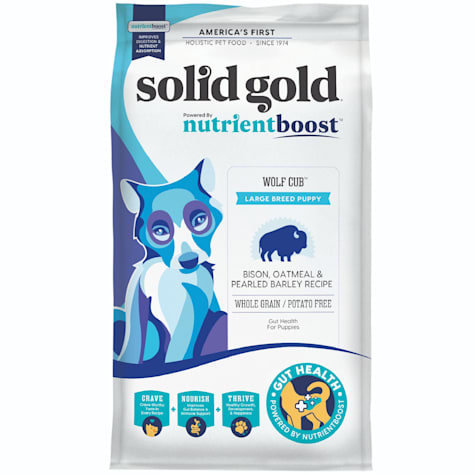 Solid Gold Nutrientboost Wolf Cub Bison PY Dry Dog Food