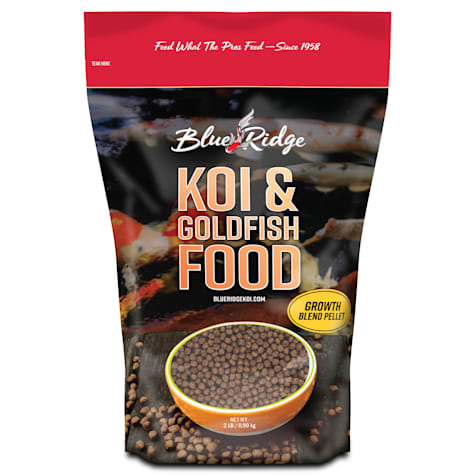 Blue Ridge Fish Hatchery Koi & Goldfish Food Mini & 3/16