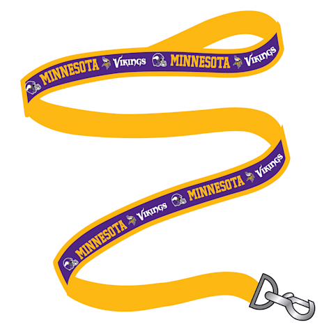 Pets First Minnesota Vikings Satin Dog Leash