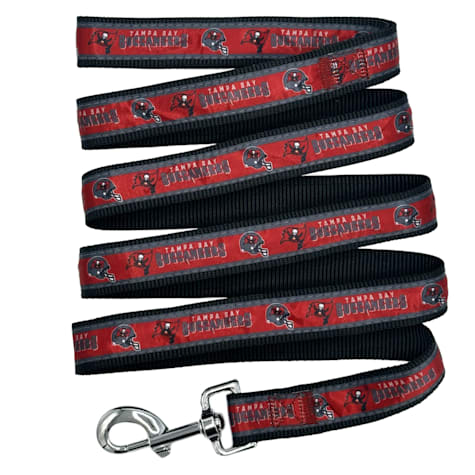 Pets First Tampa Bay Buccaneers Satin Dog Leash