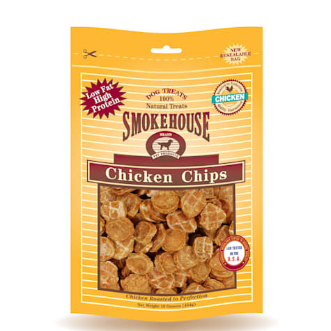 Smokehouse 100% Natural Chicken Chips Dog Treats