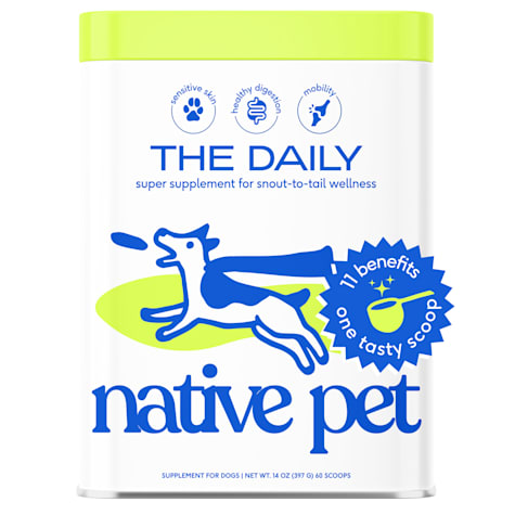 Native Pet The Daily Powder 11-in-1 Multivitamin Supplement for Dogs
