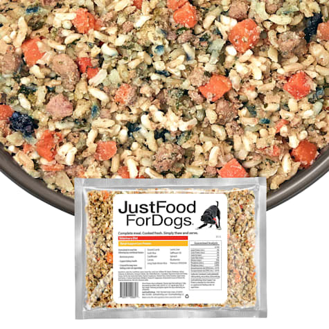 JustFoodForDogs Vet Support Diets Renal Support, Low Protein Frozen Dog Food