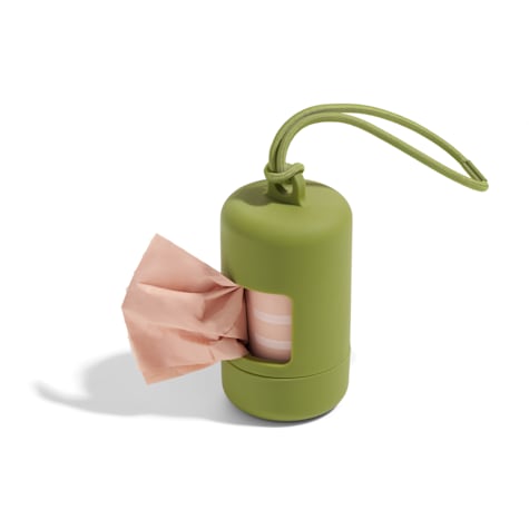 Wild One Moss Poop Bag Carrier for Dogs