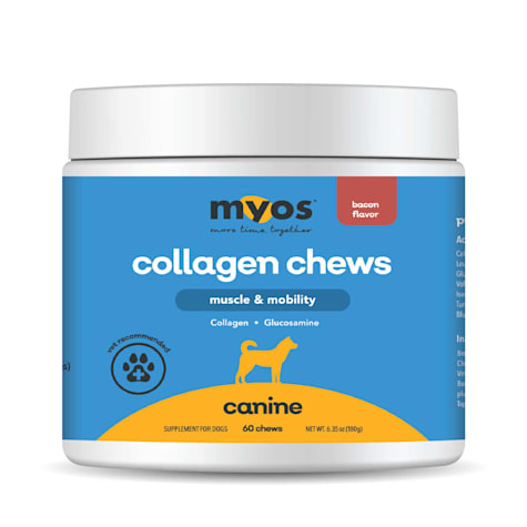 MYOS Muscle & Mobility Glucosamine & Collagen Chew for Dogs