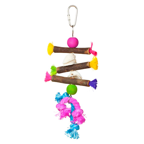Prevue Pet Products Playfuls Shells & Sticks Bird Toy
