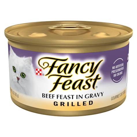 Fancy Feast Grilled Beef Feast in Wet Cat Food Gravy