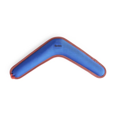 Reddy Blue On-the Go V Flyer Dog Toy