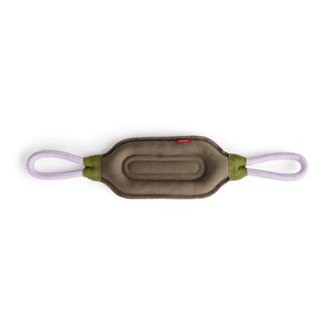 Reddy Olive On-the Go Tugger Dog Toy