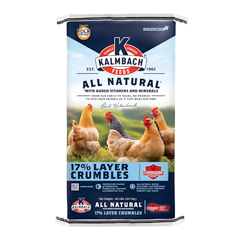 Kalmbach Feeds All Natural 17% Layer Crumbles